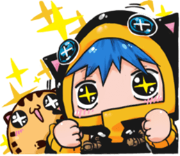 Neko & Take sticker #14338199