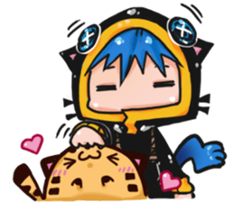 Neko & Take sticker #14338202