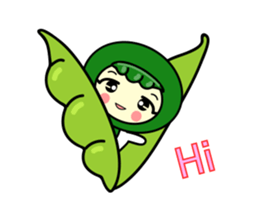 cute Pea Sticker! sticker #14338244