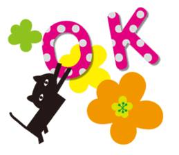 Northern European Modern Cat Sticker sticker #14338249