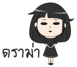 Gigi Rock girl sticker #14338296