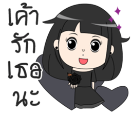 Gigi Rock girl sticker #14338297
