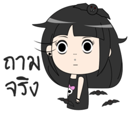 Gigi Rock girl sticker #14338303