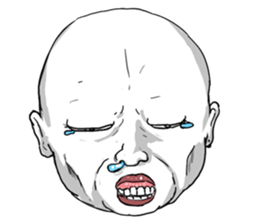 HERE FACE sticker #14339255