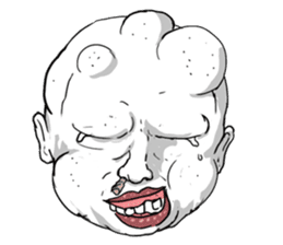 HERE FACE sticker #14339264