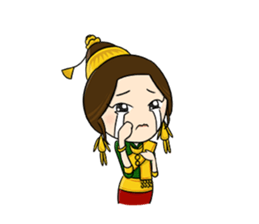 Miss Laos sticker #14339327