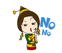 Miss Laos sticker #14339339