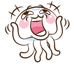 Clara the Jellyfish 4 sticker #14339847