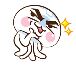 Clara the Jellyfish 4 sticker #14339848