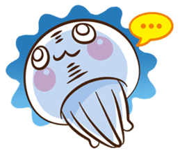 Clara the Jellyfish 4 sticker #14339861