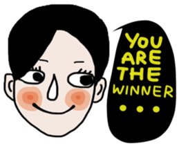 Mana , a Super Salesman. sticker #14340045