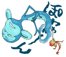 Kiku Saru sticker #14340534