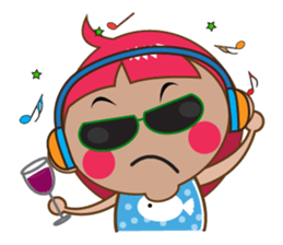 Attractive Go Go Girl sticker #14340833