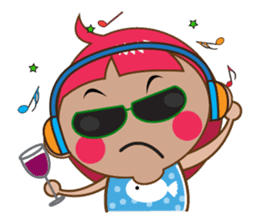 Attractive Go Go Girl sticker #14340833