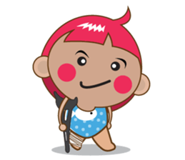 Attractive Go Go Girl sticker #14340836