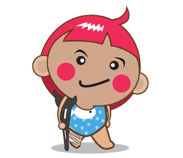 Attractive Go Go Girl sticker #14340836