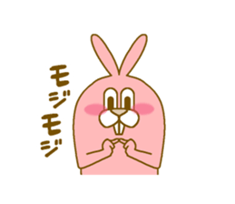 Medium mammal pink14 sticker #14340849