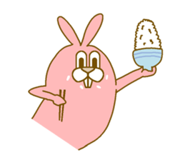 Medium mammal pink14 sticker #14340852