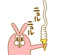 Medium mammal pink14 sticker #14340856