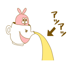 Medium mammal pink14 sticker #14340872