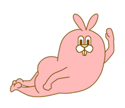 Medium mammal pink14 sticker #14340875