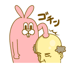 Medium mammal pink14 sticker #14340879