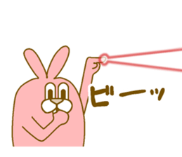 Medium mammal pink14 sticker #14340883