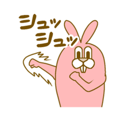 Medium mammal pink14 sticker #14340885