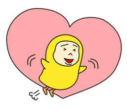 Bird family Sticker sticker #14341095