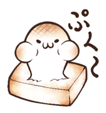 rice cake pukusuke sticker #14341281