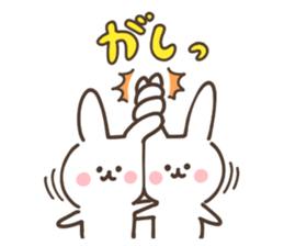 little little rabbit 3 sticker #14341720