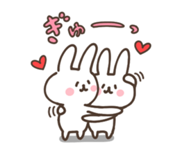 little little rabbit 3 sticker #14341729