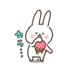 little little rabbit 3 sticker #14341732