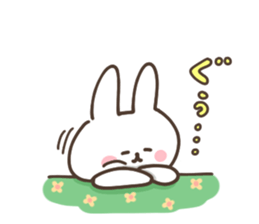 little little rabbit 3 sticker #14341734