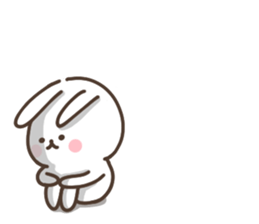 little little rabbit 3 sticker #14341736