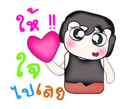 Hi!! My name is Tama..^^ sticker #14342171