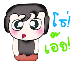 Hi!! My name is Tama..^^ sticker #14342172