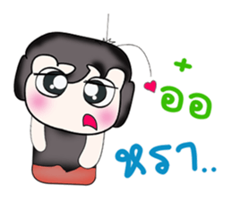 Hi!! My name is Tama..^^ sticker #14342174