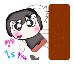 Hi!! My name is Tama..^^ sticker #14342180