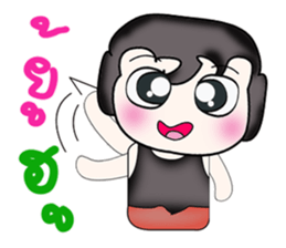 Hi!! My name is Tama..^^ sticker #14342183