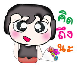 Hi!! My name is Tama..^^ sticker #14342190