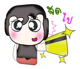 Hi!! My name is Tama..^^ sticker #14342195