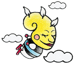 cute yellow creature1Chinese(Traditional sticker #14342308