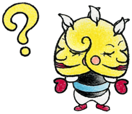 cute yellow creature1Chinese(Traditional sticker #14342317