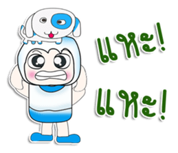 ..Mr. Saji.. Love dog.. sticker #14342428