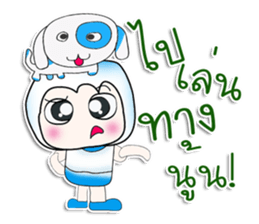 ..Mr. Saji.. Love dog.. sticker #14342431