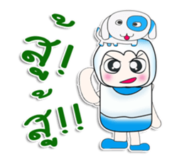 ..Mr. Saji.. Love dog.. sticker #14342440