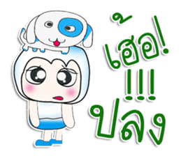 ..Mr. Saji.. Love dog.. sticker #14342442