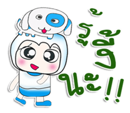 ..Mr. Saji.. Love dog.. sticker #14342443