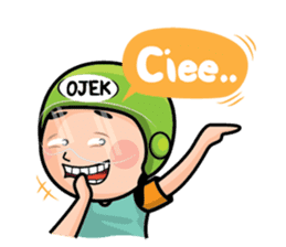 Mamat Ojek Pangkalan sticker #14342923